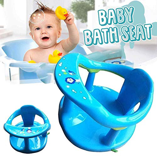 spier Bath Seat for Baby, Bathtub Seat for Sit-Up Bathing Baby Bath Support with Backrest Support and Suction Cups for Stability