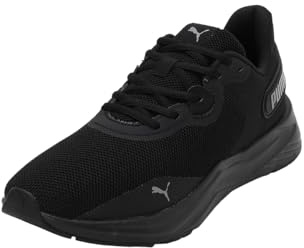 Puma Unisex Adults Disperse Xt 3 Knit Road Running Shoes, Puma Black-Cool Dark Gray, 46 EU