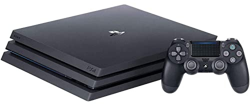 Sony PlayStation 4 Pro Console Jet Black - 1TB (Renewed)