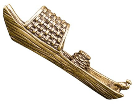 DECHOUS Brass Dekofigur Antike Fischerboot Statue Aus Reinem Kupfer Kreative Tischdekoration Für Modernes Wohnzimmer Einzigartiges Handgefertigtes Kunstwerk Lebendige Und Auffällige