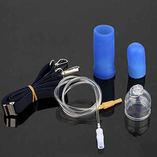 JSSMATE Pro Male Penis Extender Enlarger Enhancer System Stretcher Kit Man Enhancement, Androgrow Penis Pump Penisförstoring (M SIZE 3.5CM)
