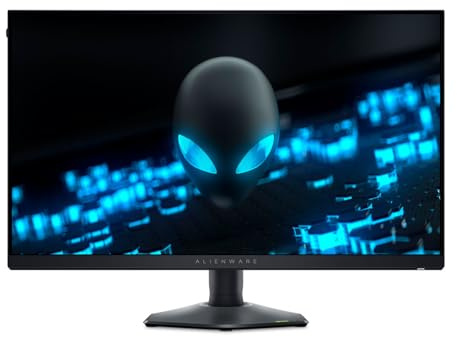Alienware AW2724HF Gaming Monitor - 27 FHD (1920x1080) 0.5ms 360Hz, AMD Free-Sync Premium, HDMI/DisplayPort/USB 3.2 Connectivity, Height/Rotation/Tilt Adjustment, Black