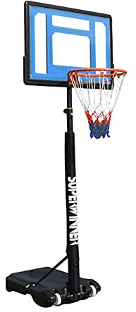 Basketställ, bärbart basketställ för vuxenträning, multifunktionellt sportbasketställ för bakgård för trädgård, trädgård