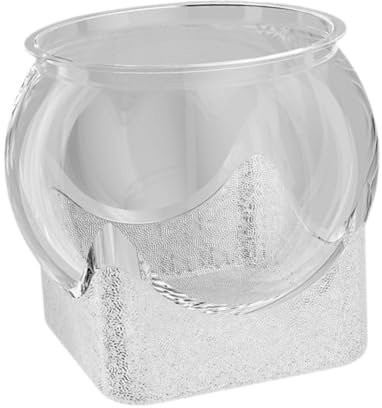 Baoblaze Fischglas, Aquarium, transparentes Zubehör, Geschenke, Aquariumglas für Anfänger und Enthusiasten, dekoratives Schildkröten-Beobachtungsbecken, XL