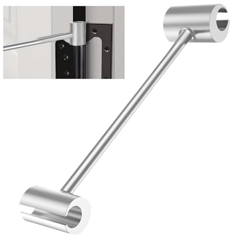 Huakaile Stahl Scharnierspalt Einstellschlüssel 14-19mm Türscharnier Einstellwerkzeug Einstellbare Türscharnier Reparatur Schraubenschlüssel für Installation Wohngewerbe (klein)
