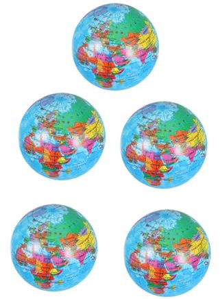 UPKOCH 10stück Teiliges Interaktiven Erdkugeln Für Geografisches Lernspielzeug Pu-Schaum Für Unterricht Und Dekoration Fördert Weltverständnis