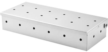EJPPDHCO Scatola for affumicare, Scatola for affumicare con Coperchio, Scatola for affumicare con trucioli di Legno for griglia a Carbone e Gas propano