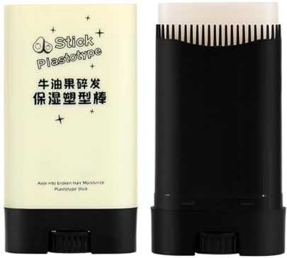 Haarwachs-Stick, 20 g, Flyaway Control Tamer, natürlicher, langanhaltender Haarstyling-Balsam für Mädchen, Damen, nach der Dusche, Reisen, Einkaufen, Rucksackreisen, Outdoor-Sportpflege