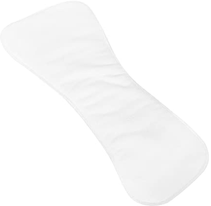 ZJchao Almohadilla Reutilizable para Incontinencia para Adultos, Nanofibra de 4 Capas con Fuerte Absorción de Humedad, Inserto de Pañal Lavable Respetuoso con la Piel, para Pacientes (XS)