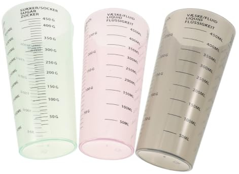 POPETPOP 3 Pièces Gobelet Doseur de Lessive Liquide, Doseur D'assouplissant Textile Transparent en Plastique, Graduation Précise, pour Boosters de Lessive et Assouplissant, Voyages