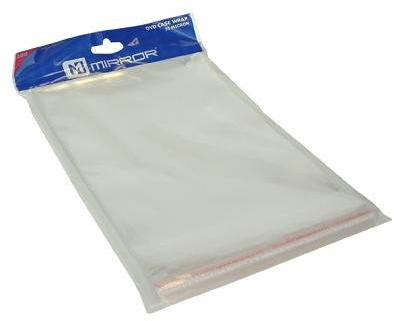 247Buyer Clear Pastic DVD Wraps x100