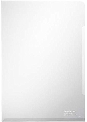 LEITZ A4-Dokumentenhülle PVC klar, 10 Stück, Dokumentumschlag, Hülle