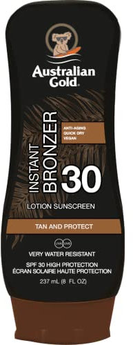 Australian Gold - protección solar con SPF 30 Bronceado 237 ml