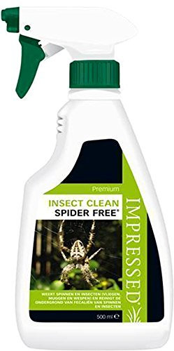 Spider Repellent Spray for CCTV Cameras, Windows and Doors. Certified To Standards ISO 9001, 14001, HACCP, GMP, EKO/SKAL and NEN 500 Milliliter