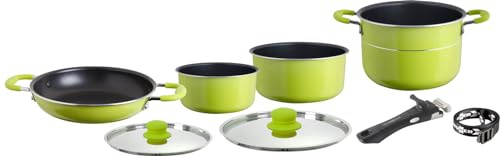 Brunner Topfset Jupiter NG 7+1 grün schwarz