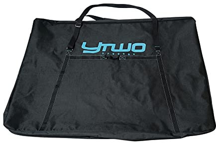 y two Protection Light Travel Transporttasche für Fahrräder, Ultraleicht, aus Polyester 600D, wasserdicht, für Erwachsene, Unisex, Schwarz, 135 x 90 x 27 cm