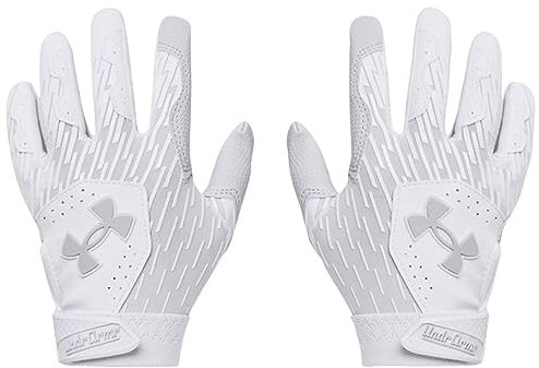 Under Armour Clean Up T Ball Handschuhe für Jungen, Weiß, Halo Grau, Einheitsgröße, 100 Stück