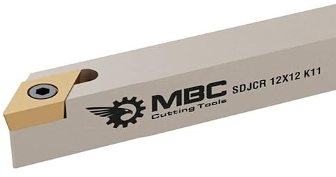 Drehhalter 93° SDJCR/SDJCL für DCMT11304 Wendeplatten Ø 16x16 - Ø 32x32 Rechts/Links (SDJCR 12X12 H07)