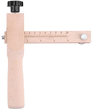 WGFOIP Leather Strap Cutter, Leather Working Tools Adjustable Width Strap Cutter with Blades for DIY Leather Craft