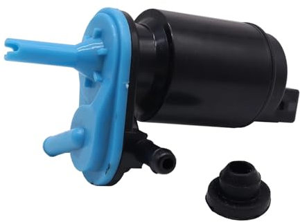 LUOWEINA Frontscheibe Scheibenwaschanlage Moter Sprühpumpe Einzelauslass passend for Opel Astra H Corsa B Tigra Zafira A Vectra B Waschwasserpumpe für Scheibenwaschanlage