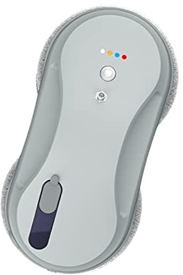 Aspirateurs de vitres R3S Robot De Nettoyage De Vitres APP Télécommande Robot Électrique Aspirateur Intelligent Automatique Pulvérisation D'eau Anti-chute Aspirateurs robots(Grey)