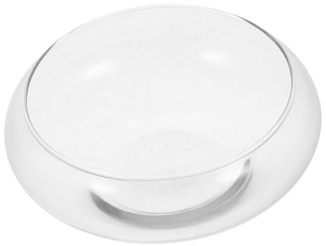 DRESSOOS Glas-Aquarium Für Betta-Fische Und Pflanzen Elegantes Terrarium Für Goldfische wasserdichte Mini-Schale Für Hochzeiten Und Wohnkultur Klarer Hydroponik-blumentopf