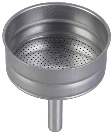 Entonnoir multifonction en acier inoxydable pour cafetières de 6 tasses