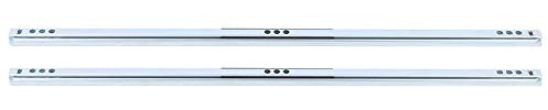 Performance, 450X17X10Mm Drar Rails Db1711Z450 Rails Sturdy Construction, Strong Load-Bearing Drawer Slides 17.7In 2Pcs Steel Slide Hardware Accessory, Db1711Z450 17Mm 450Mm Drar Slides for