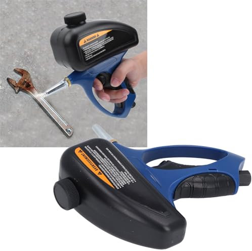 Sand Blasting Kit Pneumatic, Sandstrahlpistole Abrasive Spot, Sand Blasr for Paint Remoal for Portable Sandblaster Pneumatic Up to 90Psi with 510Ml 6Cfm Consumption Metal Glass Paint