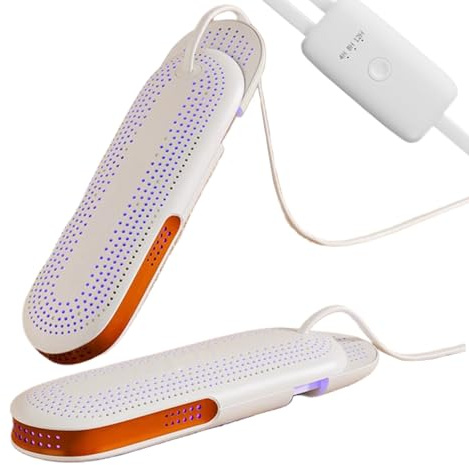 Sèche-chaussures pour baskets - Séchoir électrique pour chaussures | Chauffage uniforme Équipement de lutte contre les incendies avec minuterie pour personnes âgées femmes hommes garçons athlètes