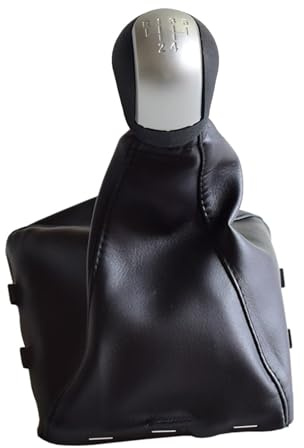 Schaltsack Für Opel Für Vectra C Für Corsa Für Astra G Für Combo 2002-2005 Auto 5 6 Gang MT Schaltknauf Mit Gamaschenkoffer Schaltknauf Abdeckung(R-5-Matt-Set)
