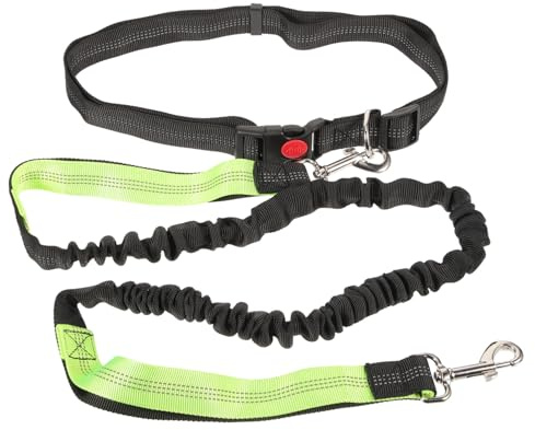 Abaodam Sports Traction Rope Dog Running Waist Leash Hands Pet Leash for Small Medium Dogs for Outdoor Jogging Walking and Training