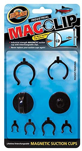Zoo Med MS-1E MagClip - Magnethalterungen für Aquarien und Terrarien
