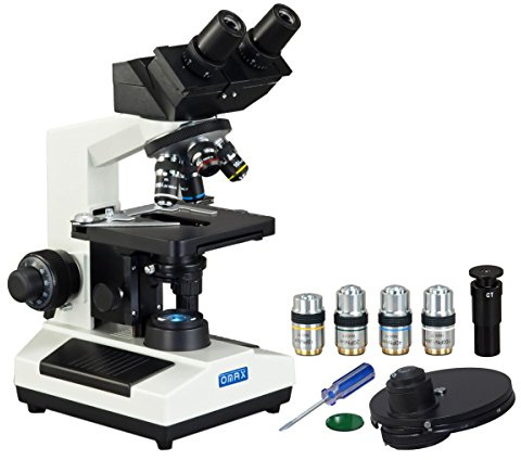 Omax 40 x -2000 x fase contraste integrado 3.0 MP cámara digital compuesto LED Microscopio Binocular