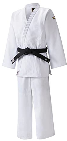 Mizuno – Kimono / Judogi Mod. 5A5101- Yusho - Approvato dalla Federazione Internazionale Judo - IJF 2015, bianco, 185