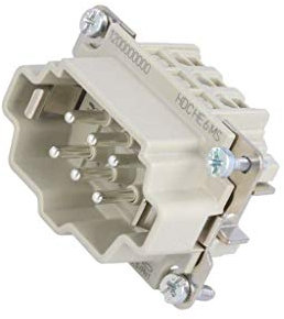 1200000000 HDC HE 6 MS Connettore: rettangolare maschio PIN: 6 6+PE dimensione 3