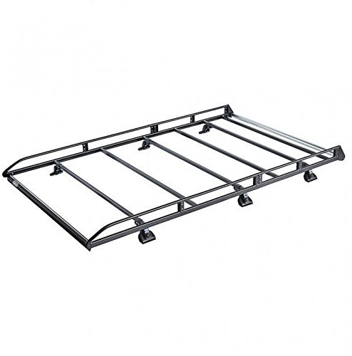 Galerie de toit Mountney pour Citroen Berlingo / Peugeot Partner (1996-2008), Rack de transport en Aluminium et Acier allié, Compatible avec les Véhicules Utilitaires