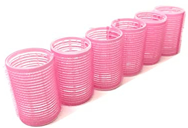 1-1/2” Self Grip Hair Rollers - 6 Count assort