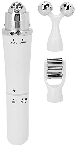 3 in 1 Gesichtsmassagegerät Roller, 3D Roller Facial Roller, 3D Gesicht Roller Massage Gesichtslifting Massager, Elektrisches 3D Face Lift Beauty Roller Anti-Falten-Gesichtsmassagegerät Massageroller