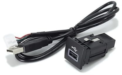 Presa caricabatteria for auto rapida 12V/24V Adattatore di alimentazione for presa di ricarica USB QC3.0 Tipo PD for Golf 6 5 MK5 Scirocco 06-12 (Color : USB Connector)