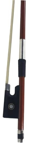 Ersatzbogen für Violine Ebenholz-Geigenbogen, Runder Bogen, Übungs-Sandelholz-Geigenbogen 1/8-4/4 (Color : 4/4)