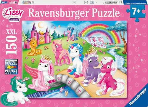 Ravensburger Puzzle Die Zauberhafte Welt der Lissy PONYs - 150 XXL Teile | 150 XXL Teile Lissy Pony Puzzle, Kinderpuzzle ab 7 Jahre, Ravensburger Qualität