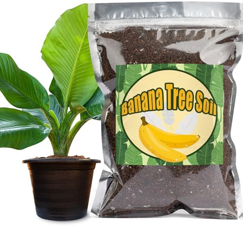 Organic Banana Tree Potting Mix, Suitable for All Indoor and Outdoor Varieties (1L)