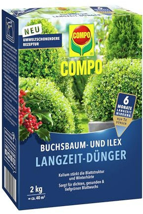 COMPO Buchsbaum- und Ilex Langzeit-Dünger 2kg