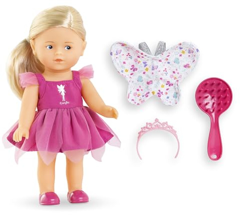 Corolle - MES Mini Corollines Set Rosy Fee, 20 cm, ab 3 Jahren, 9000240180