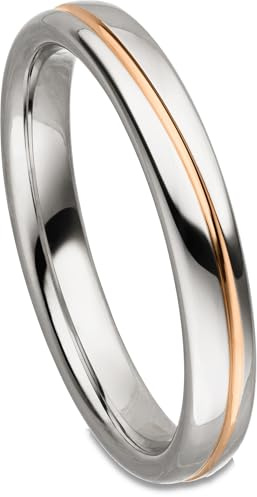 Kolibri Rings Verlobungsring 925 Sterling Silber Ring Ehering Partnerring Rot Vergoldet Unisex - Inkl. Gratis Gravur und Etui