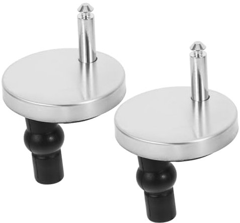 SHINEOFI 2pièces Vis De Fixation Pour Abattant De Toilette Lot De Acier Inoxydable Pour Charnières De Wc Standard Et Remplacement
