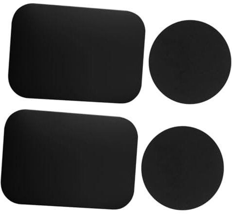 DECORNIJIA 4stücke Handy Magnetplatten Selbstklebend Kompatibel Mit Smartphone Halterungen Für Auto Und Zuhause Stabiler Für Verschiedene Geräte Geeignet