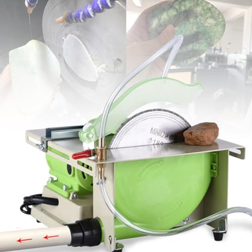 Mini sega da tavolo per la creazione di gioielli e lavori lapidari, velocità regolabile 500-7000r/min, 220 V, ideale per hobby fai da te e artigianato di precisione