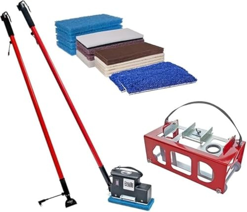 Square Scrub Battery Doodle Scrub Deluxe with Extra Battery Handle